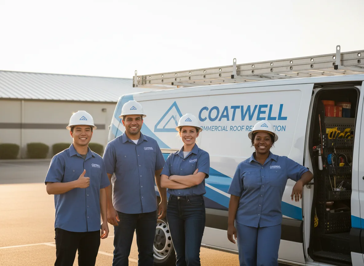 Commercial roof coating company in Des Arc, MO